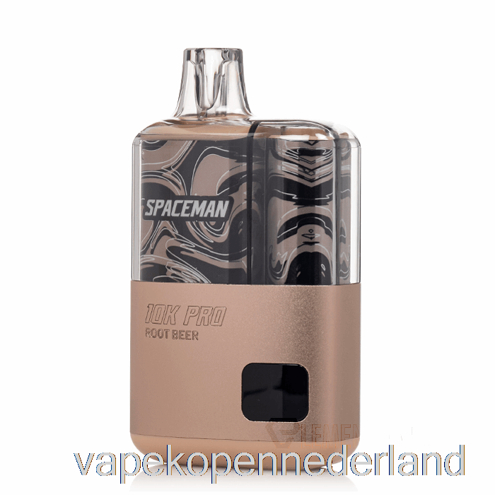 Elektronische Sigaret Vape Spaceman 10k Pro Wegwerpwortelbier